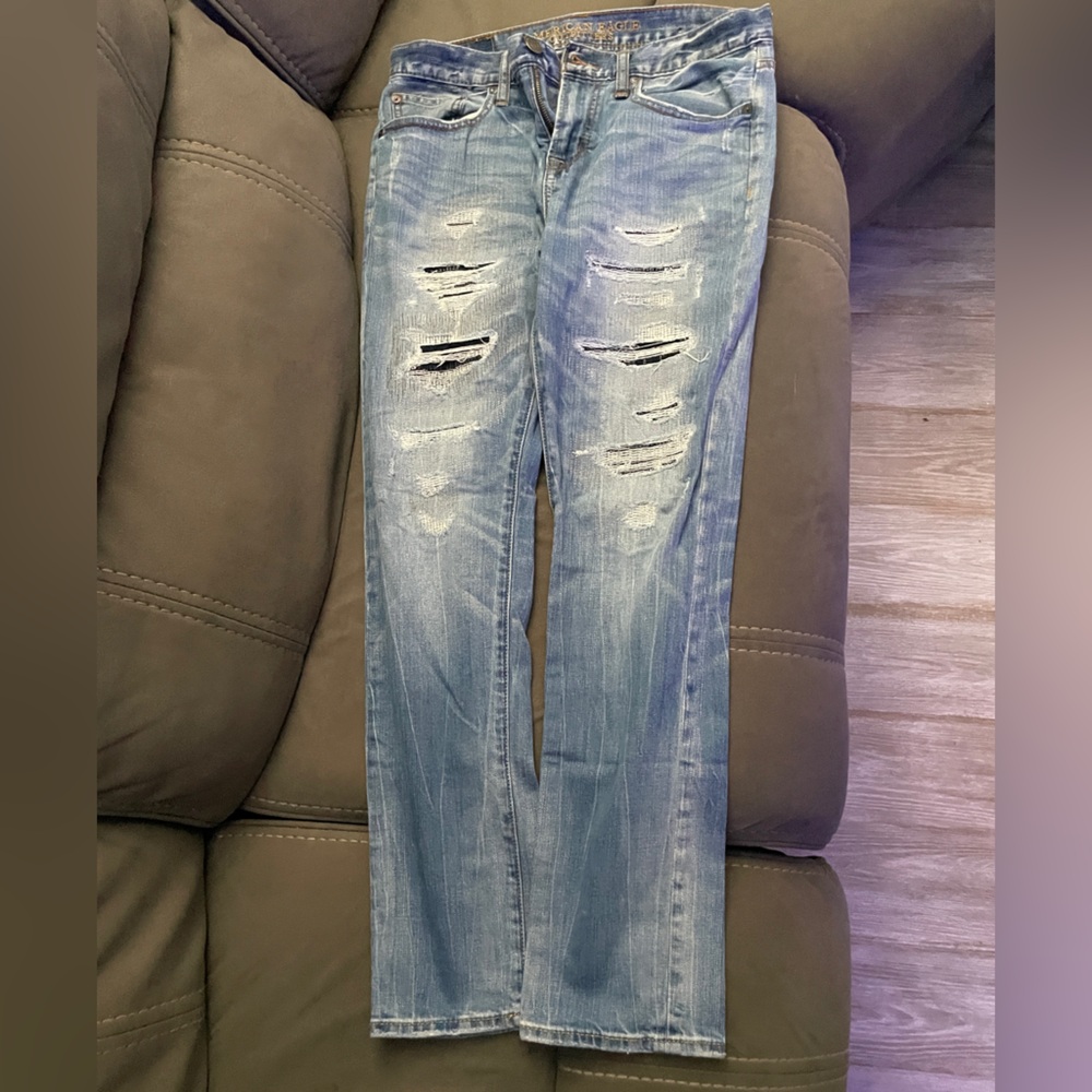 American Eagle Outfitters Skinny Blue Jeans